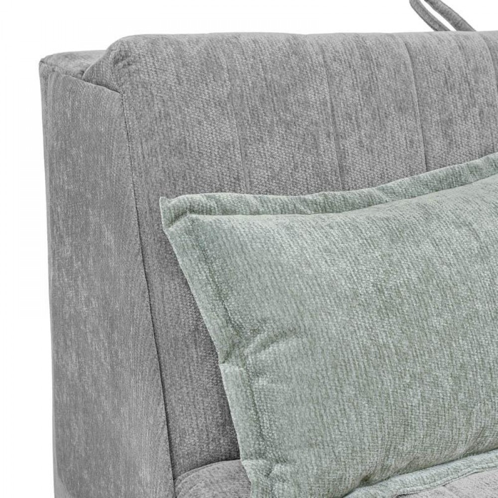 ΔΙΘΕΣΙΟΣ ΚΑΝΑΠΕΣ-ΚΡΕΒΑΤΙ Fylliana Nest ΓΚΡΙ ΧΡΩΜΑ 145x100x92εκ