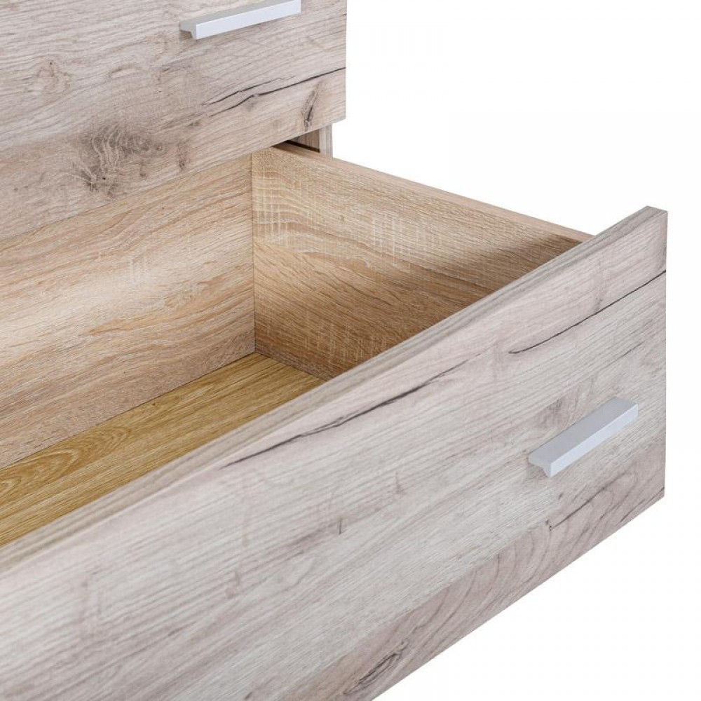 ΣΥΡΤΑΡΙΕΡΑ Fylliana New Imperium 5F GREY OAK ΧΡΩΜΑ 90x44x127εκ