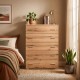 ΣΥΡΤΑΡΙΕΡΑ Fylliana New Imperium 5F ARTISAN OAK ΧΡΩΜΑ 90x44x127εκ