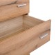 ΣΥΡΤΑΡΙΕΡΑ Fylliana New Imperium 5F ARTISAN OAK ΧΡΩΜΑ 90x44x127εκ