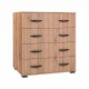 ΣΥΡΤΑΡΙΕΡΑ Fylliana New Imperium 4F NATURAL CANELLA OAK ΧΡΩΜΑ 90x44x106εκ