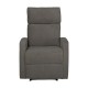 ΠΟΛΥΘΡΟΝΑ RELAX ΜΕ ΜΗΧΑΝΙΣΜΟ ΑΝΑΚΛΙΣΗΣ Fylliana FL2311 ΓΚΡΙ ΧΡΩΜΑ 70x89x102εκ