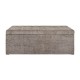 ΣΚΑΜΠΟ-ΤΑΜΠΟΥΡΕ ΜΕ ΑΠΟΘΗΚΕΥΤΙΚΟ ΧΩΡΟ Fylliana Comfy TAUPE ΧΡΩΜΑ 130x50x46εκ