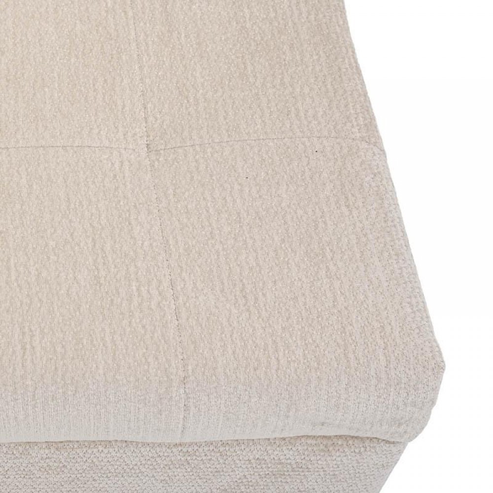 ΣΚΑΜΠΟ-ΤΑΜΠΟΥΡΕ ΜΕ ΑΠΟΘΗΚΕΥΤΙΚΟ ΧΩΡΟ Fylliana Comfy ΚΡΕΜ ΧΡΩΜΑ 130x50x46εκ