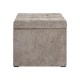 ΣΚΑΜΠΟ-ΤΑΜΠΟΥΡΕ ΜΕ ΑΠΟΘΗΚΕΥΤΙΚΟ Fylliana Comfy TAUPE ΧΡΩΜΑ 50x50x46εκ