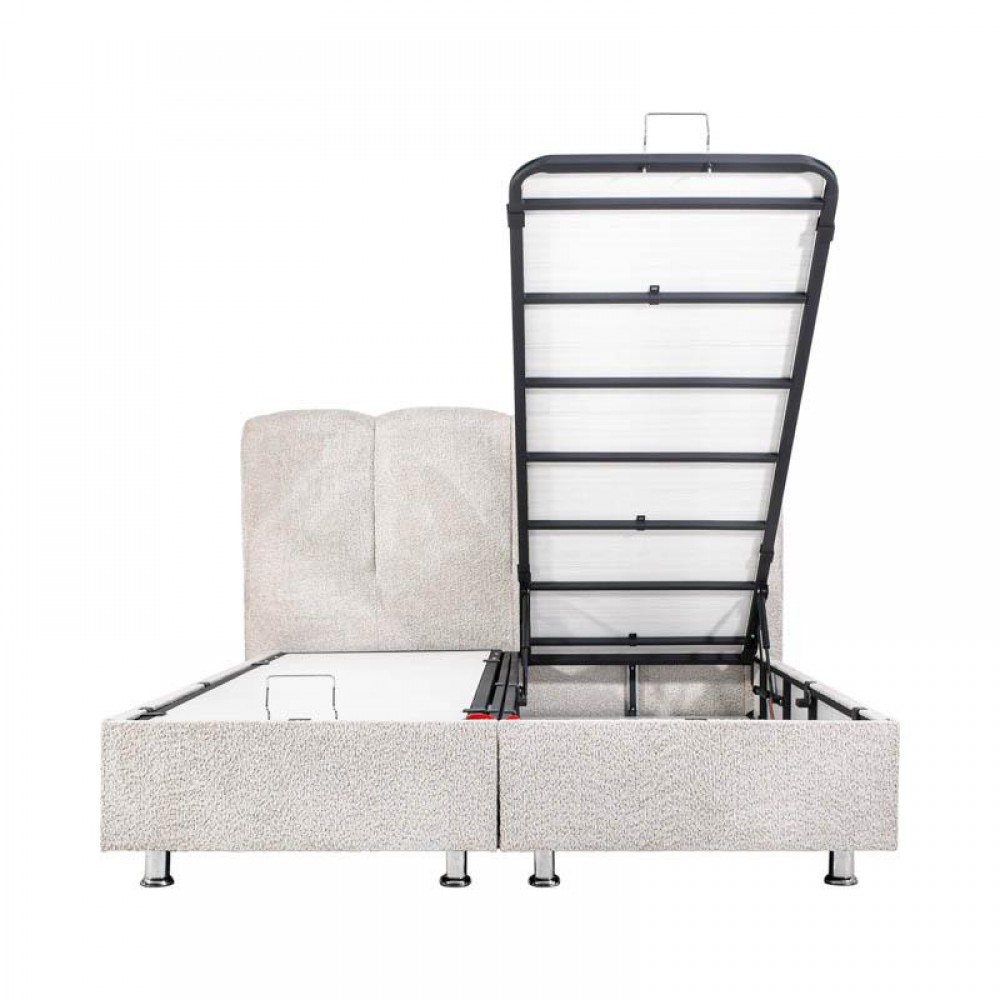ΚΡΕΒΑΤΙ Fylliana New Edem ΜΠΕΖ ΜΕ ΑΠΟΘ ΧΩΡΟ 179x212x130εκ (160x200)