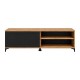 ΕΠΙΠΛΟ ΤΗΛΕΟΡΑΣΗΣ Fylliana Nordic 140 ARTISAN OAK - ΜΑΥΡΟ 140x40x50εκ