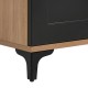 ΕΠΙΠΛΟ ΤΗΛΕΟΡΑΣΗΣ Fylliana Nordic 180 2K ARTISAN OAK - ΜΑΥΡΟ 180x40x50εκ