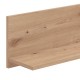 ΡΑΦΙ ΤΟΙΧΟΥ Fylliana Nordic 120 ARTISAN OAK - ΜΑΥΡΟ 120x20x24εκ